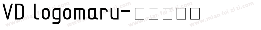 VD logomaru字体转换